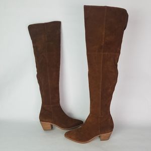 lucca pieced over the knee boot